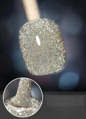 Shimmering Nail Polish High-Density Glitter Gel Polish