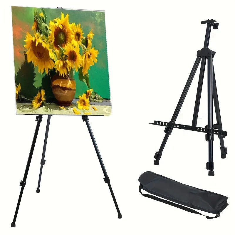 Aluminum Tripod Easel with Carrying Bag