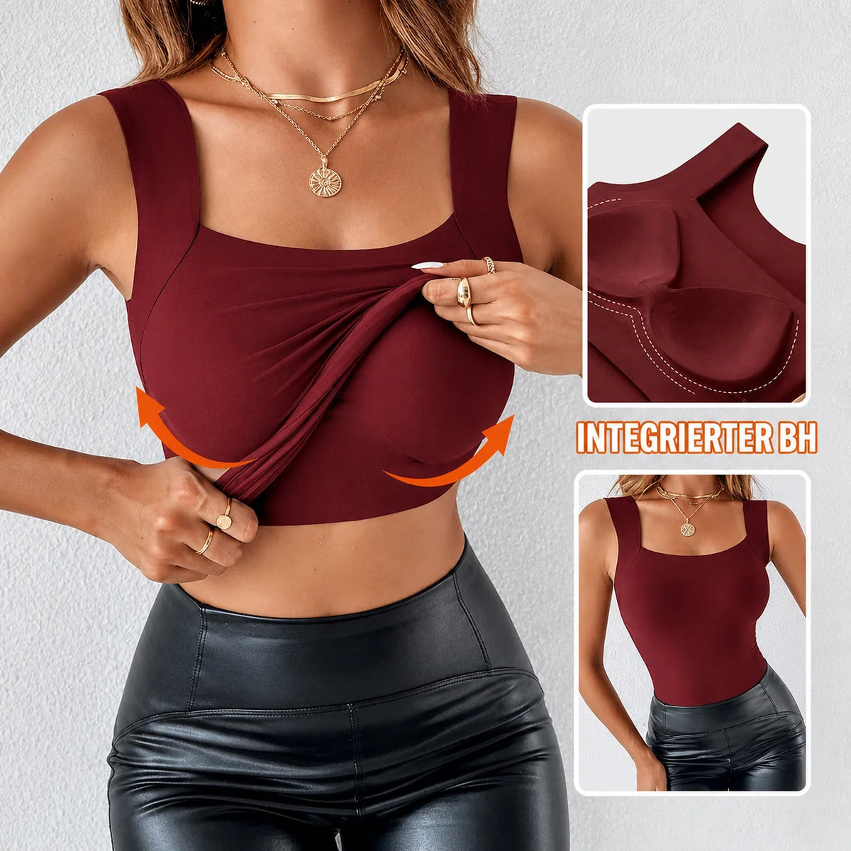 VivaCurve™ Tank Top — Finally Worry-Free: Comfortable Support That Keeps Up with Your Everyday Life