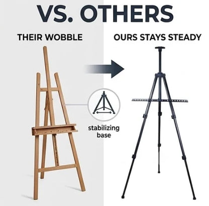Aluminum Tripod Easel with Carrying Bag