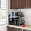 Extendable Microwave Rack 2 Tiers