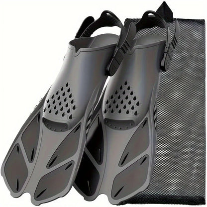 Adjustable Snorkel Fins Short – Open Heel