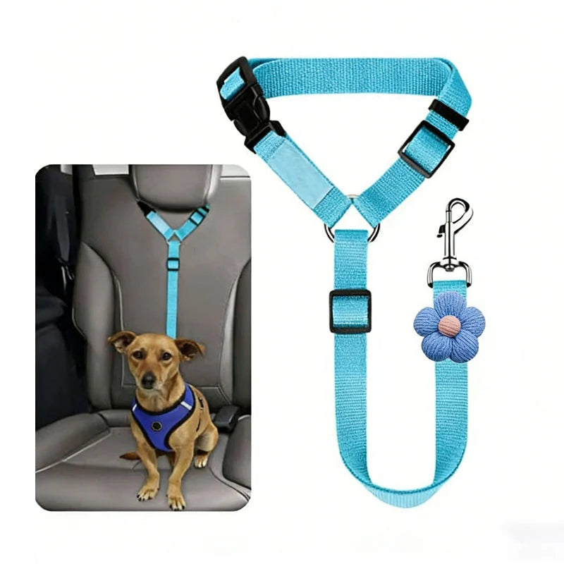 Dog Safety Belt & Leash 2-in-1