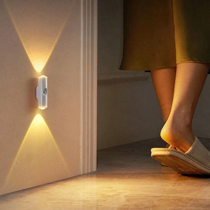 GlowAura™ — Transform dark rooms into radiant cozy oases with magical color variety and smart motion detection