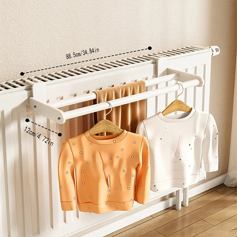 Radiator Drying Rack with 2 Bars