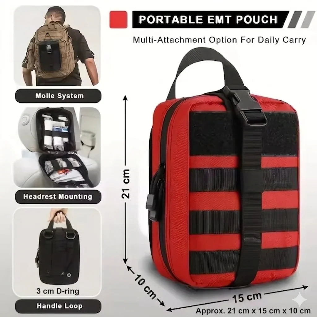 Tactical First Aid Kit 205-piece