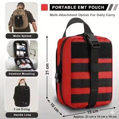 Tactical First Aid Kit 205-piece