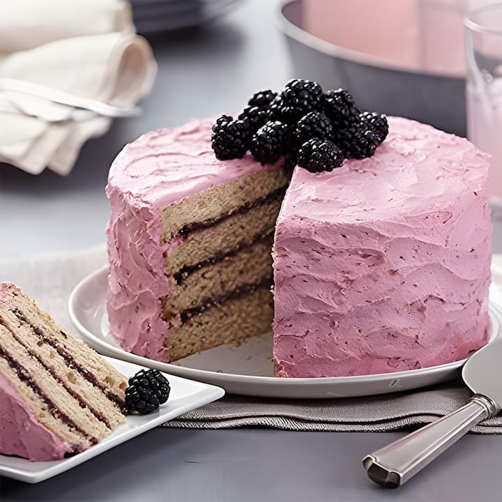 Cake pan with release mechanism