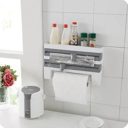 Wrap Organizer for the Kitchen