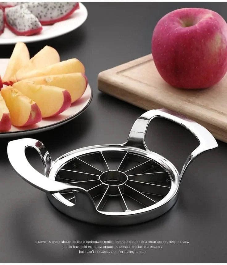 Apple Slicer Stainless Steel – 12 Slices & Core Remover