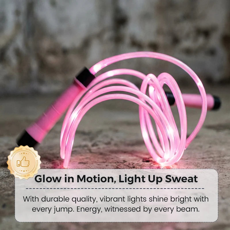 LuminaJump™ — Transforms any jump rope into a magical, glowing adventure full of fun and movement