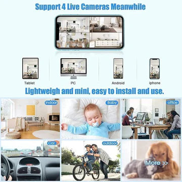 Mini Wi-Fi Camera with Video Function