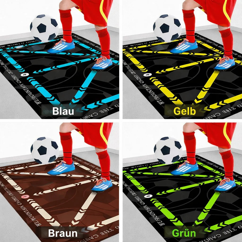 NeatNest™ — Soccer Training Mat for Technique & Coordination – For Indoor and Outdoor Training
