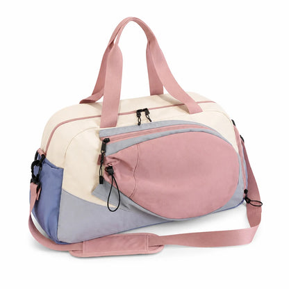 Large Capacity Travel Bag with Zipper (Adjustable Strap)