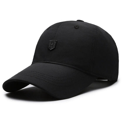 Perforated breathable men's sports cap