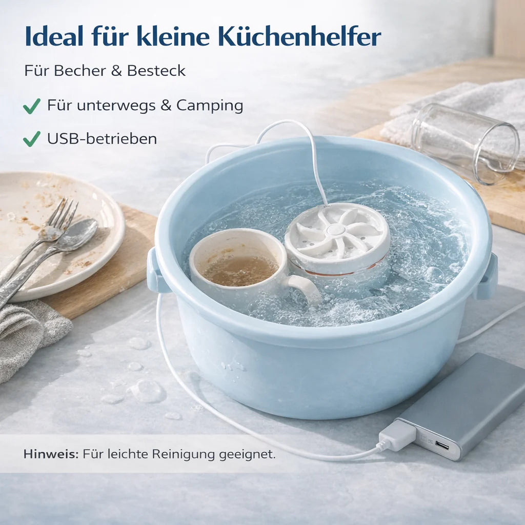 WashWiz™ – Turns Any Container into a Washing Machine