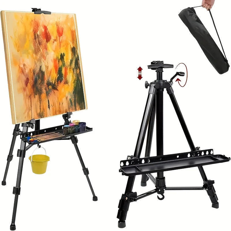 Aluminum Tripod Easel with Carrying Bag