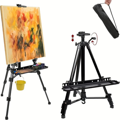Aluminum Tripod Easel with Carrying Bag