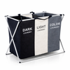 Laundry sorter 3 compartments foldable