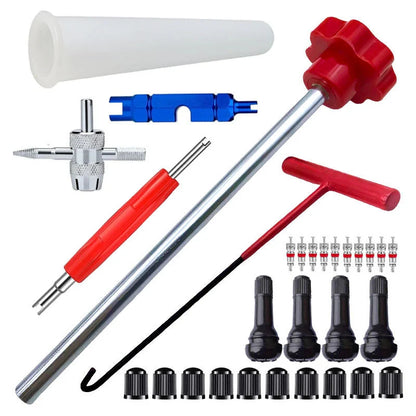 Tire Valve Tool Set for Quick Replacement