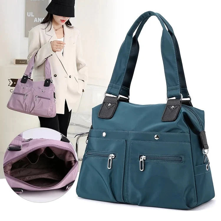 Vivid Voyage Bag with Multiple Compartments