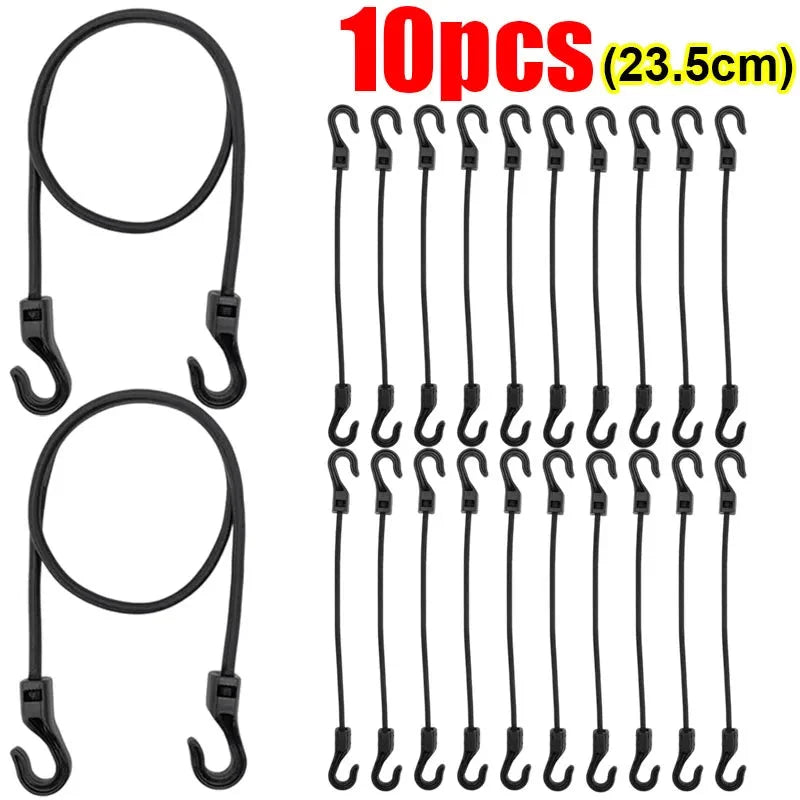 Bungee Cord with Double Hooks for Camping