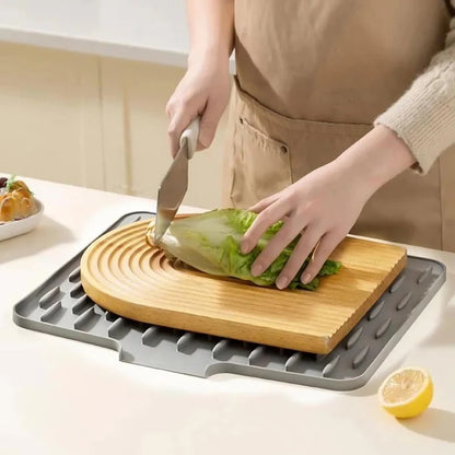 DripDock Draining Rack for the Kitchen Countertop