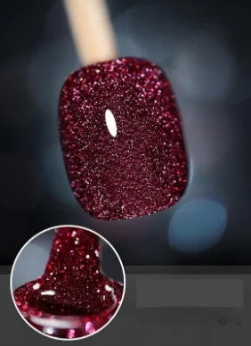 Shimmering Nail Polish High-Density Glitter Gel Polish