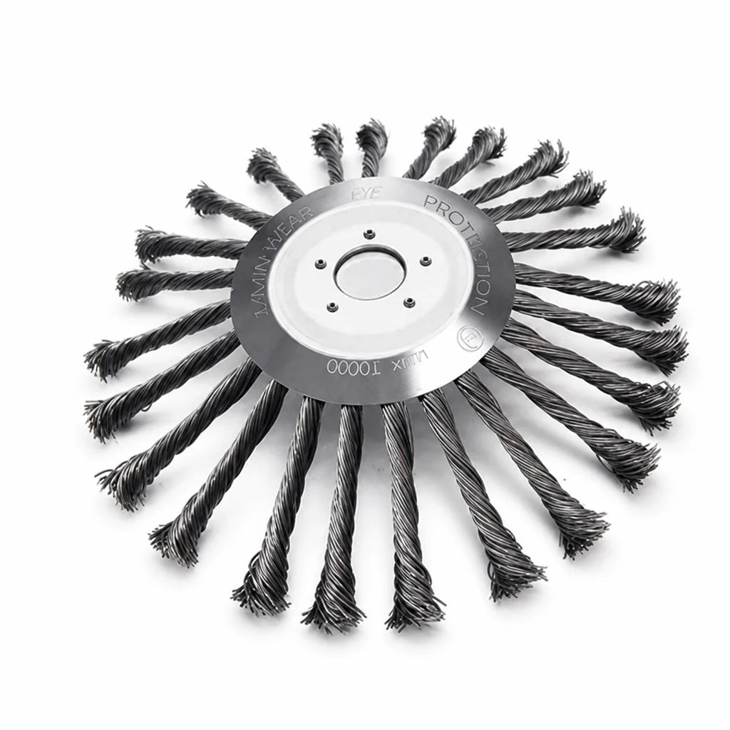 Carbon Steel Wire Brush Trimmer Head (Universal Fit)