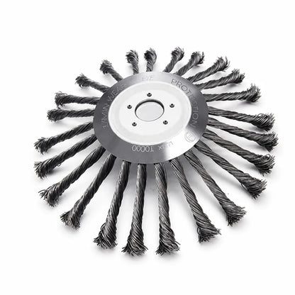 Carbon Steel Wire Brush Trimmer Head (Universal Fit)