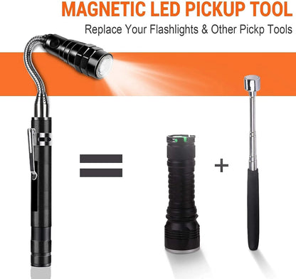 MagnaReach Magnetic Pickup Grabber with LED