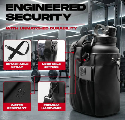 Magnetic Sports Bag with Bottle Holder