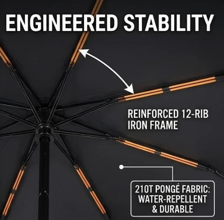 Stormax Foldable Umbrella – Windproof & Stylish