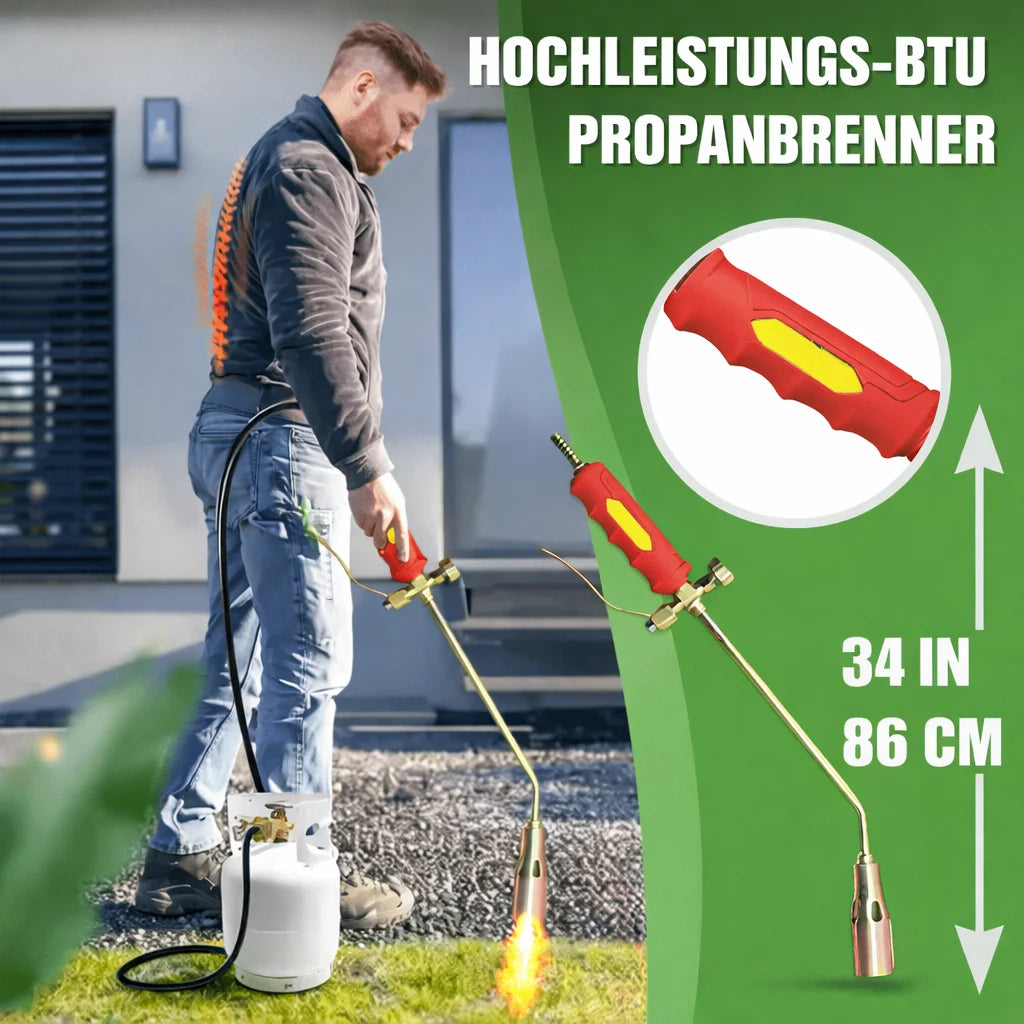FlamoraX™ Torch — Master Your Flame, Confidently Fight Weeds and Ice