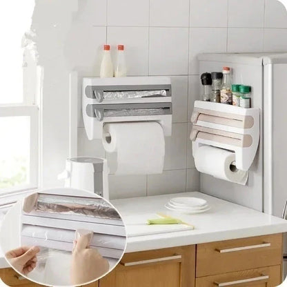 Wrap Organizer for the Kitchen