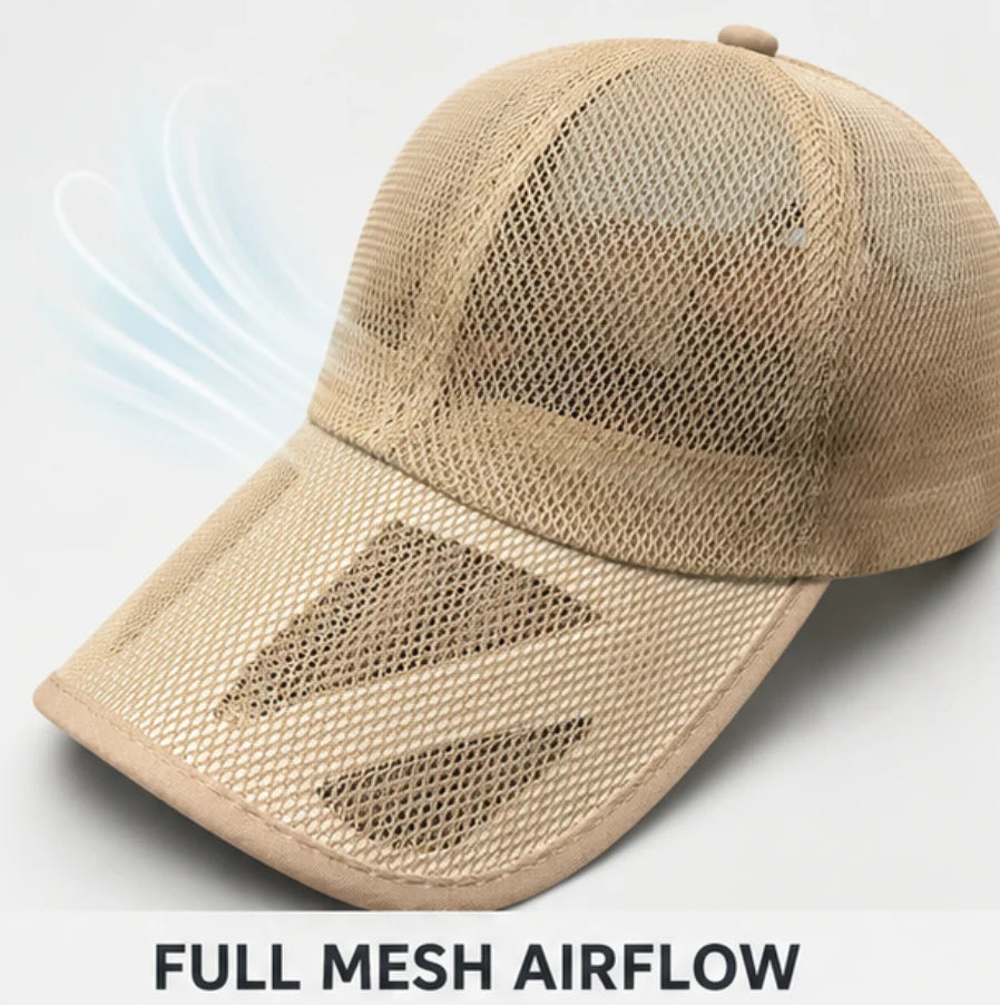 Mesh Baseball Cap with Breathability