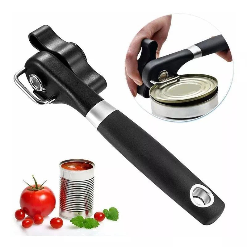 Stainless Steel Can Opener with Comfort Handle