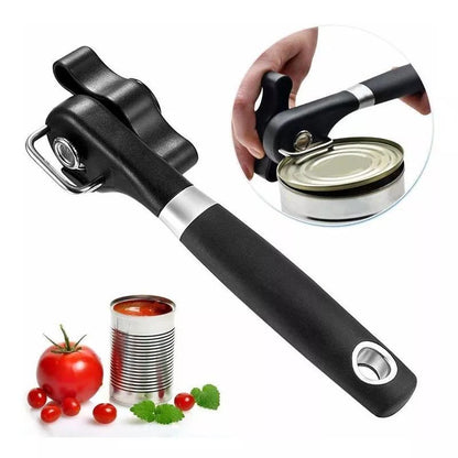 Stainless Steel Can Opener with Comfort Handle