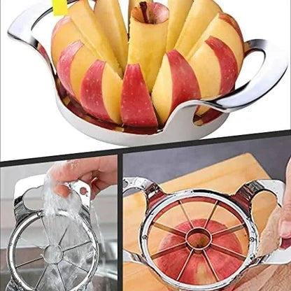 Apple Slicer Stainless Steel – 12 Slices & Core Remover