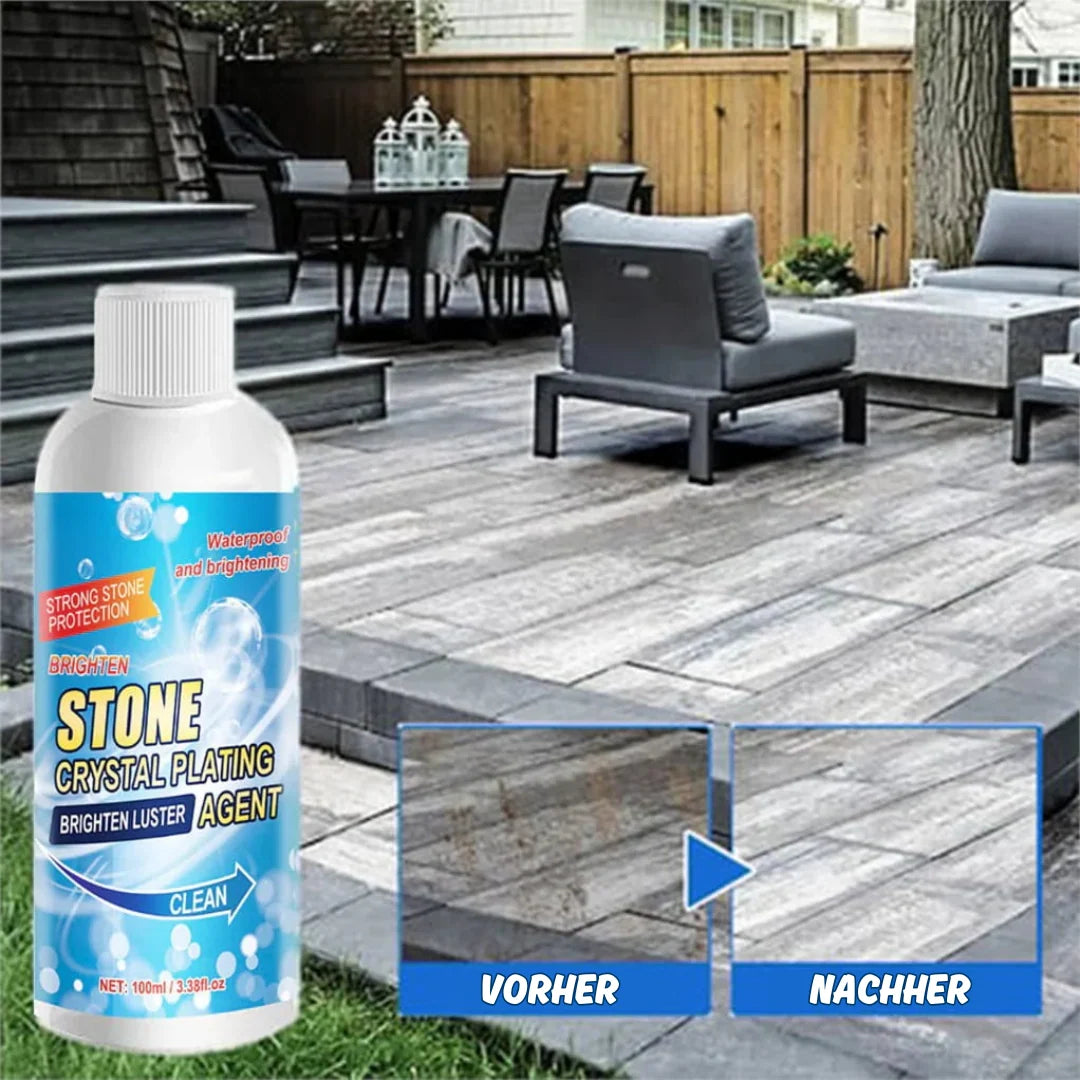 StoneRevive™ — Gives your natural stone a new shine without chemicals and protects your family in the process