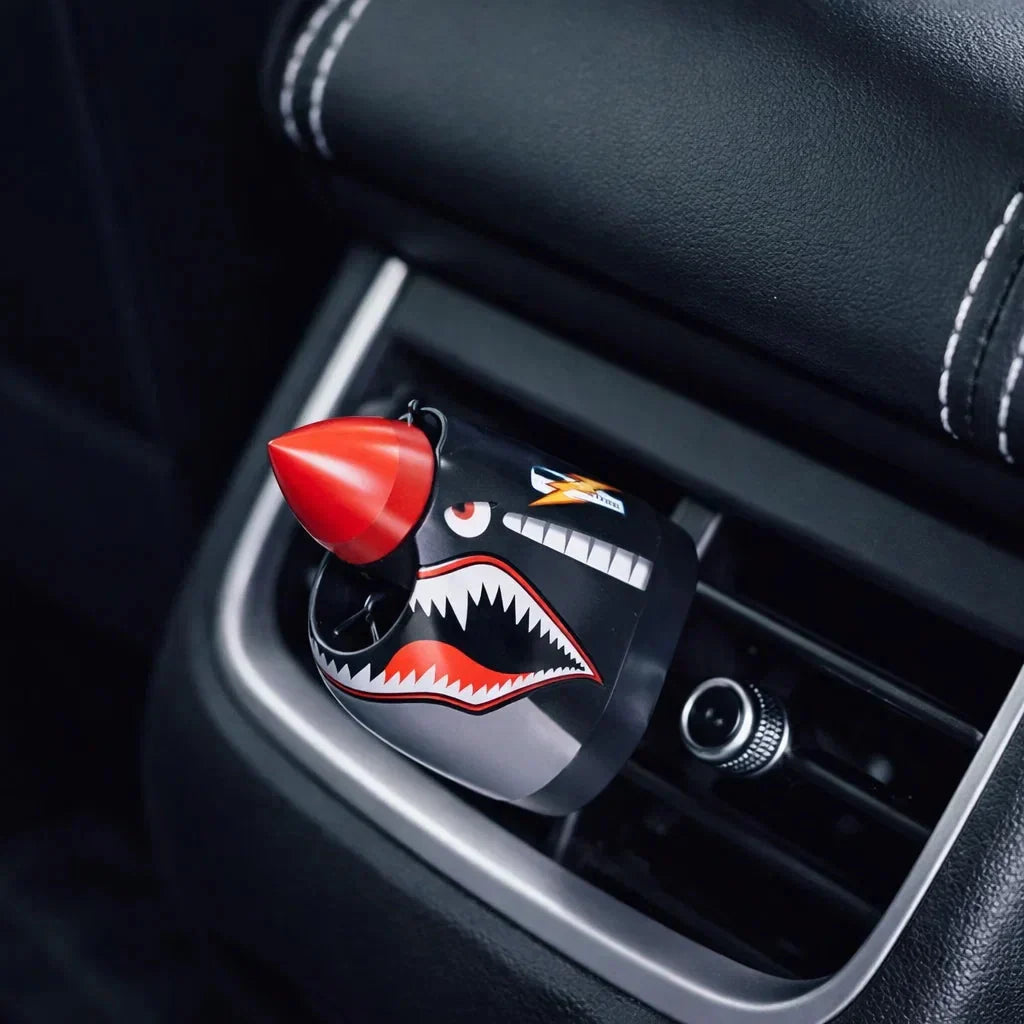 AeroLegend™ — Bring Your Car to Life and Attract All Eyes with Rotating Airplane Charm!