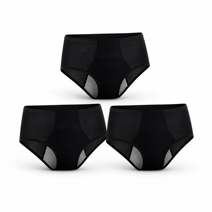 360° Leak-Proof, Three-Layer High-Waist Period Underwear