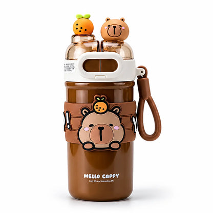 Insulated Stainless Steel Water Bottle for Kids with Two Compartments (520 ml)