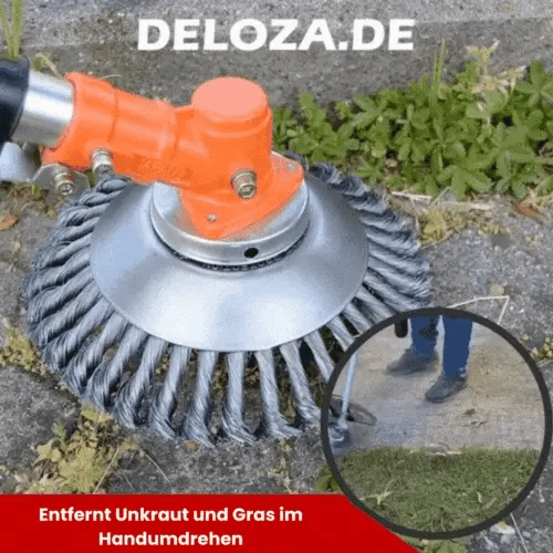 Steel Wire Trimmer Attachment – Weed & Grass
