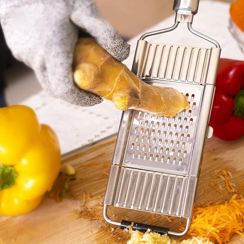 Multifunctional Vegetable Slicer with 4 Blades