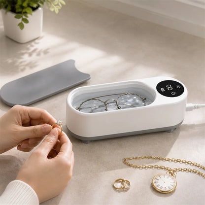 Portable Ultrasonic Jewelry Cleaner (450 ml)