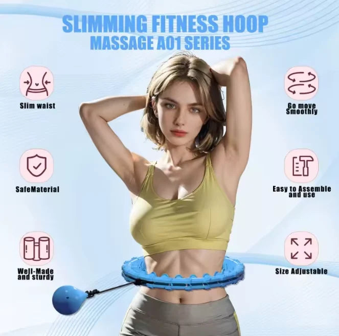 Hula Hoop for Adults – 2-in-1 Exercise Ring