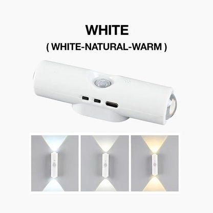 GlowAura™ — Transform dark rooms into radiant cozy oases with magical color variety and smart motion detection