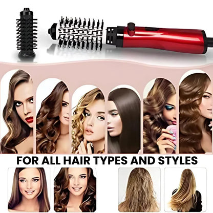 InstaGloss 3-in-1 Hot Air Brush Hair Styler