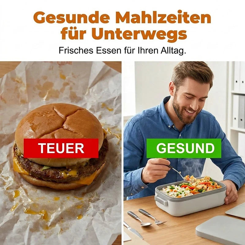 Electric Wireless Self-Heating Lunchbox